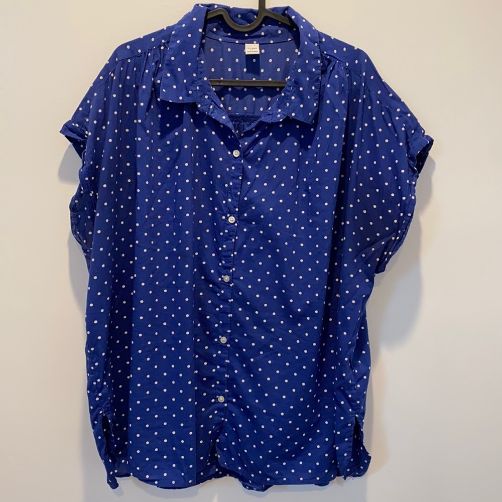 Plus Size Old Navy Button Up Top